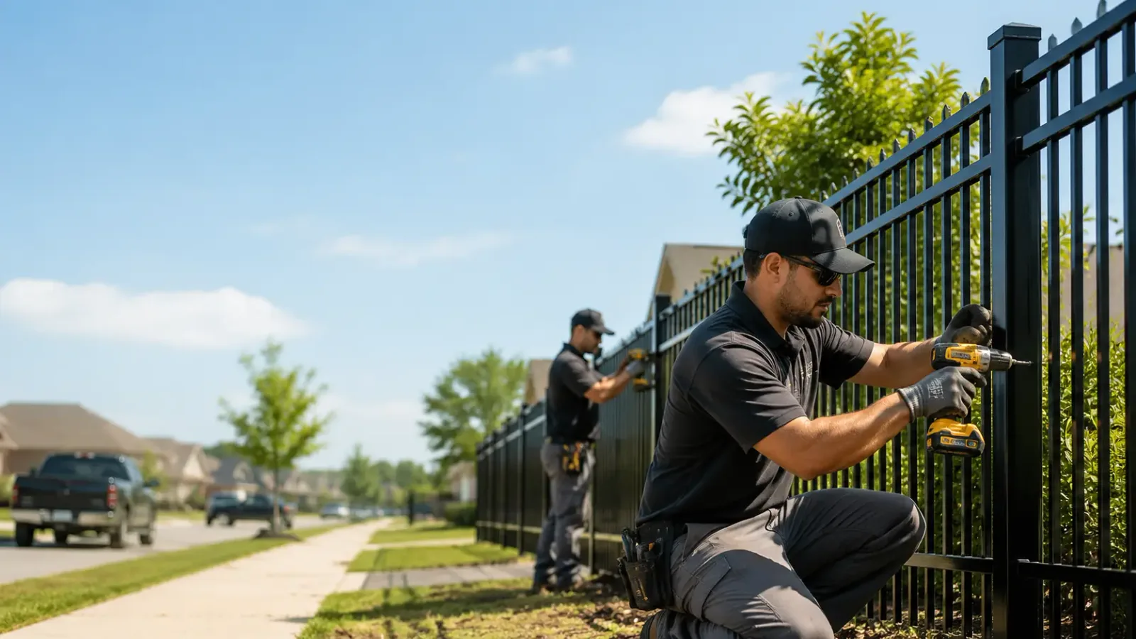 Metal Fence Installation in Manteo, NC